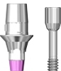 Picture of Digital Abutment for scan flag Quattro Regular Platform
(includes abutment screw) option for Intraoral Scan Post product (BlueSkyBio.com)